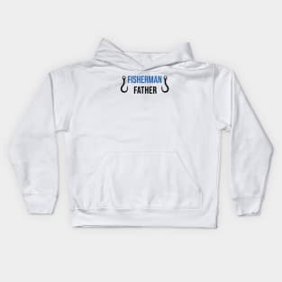 Fisherman father Kids Hoodie